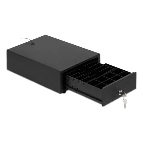 CASH DRAWER 250 BLACK 25x32x10Cm, 24 V, RJ 12, 4B/8C