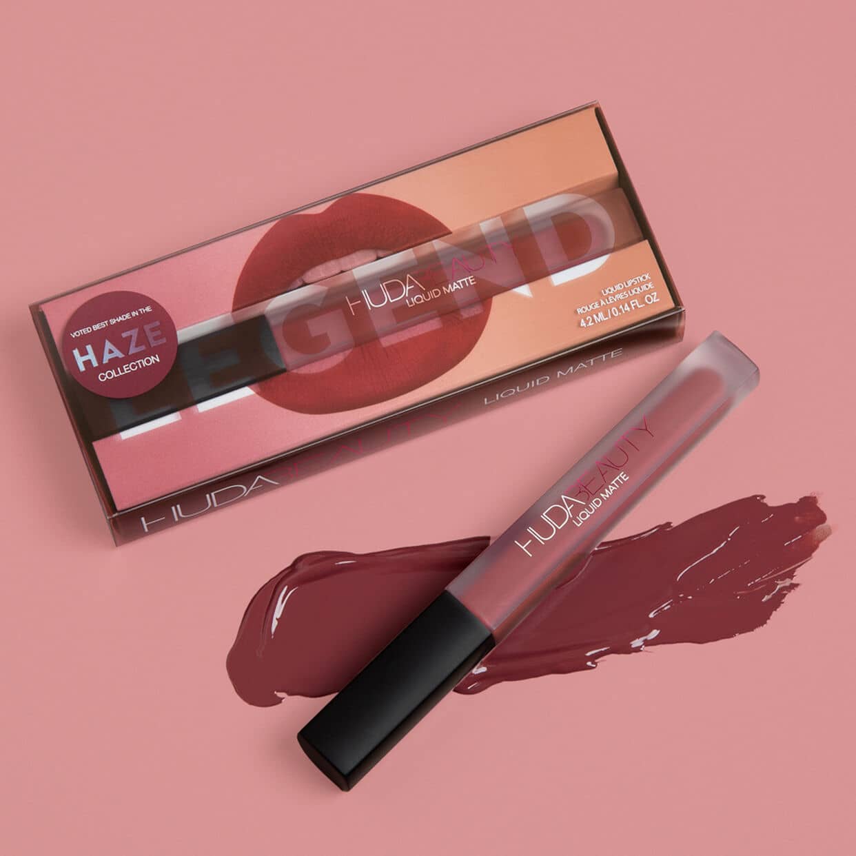 Buzëkuq Huda Beauty Liquid Matte Raw, 5ml