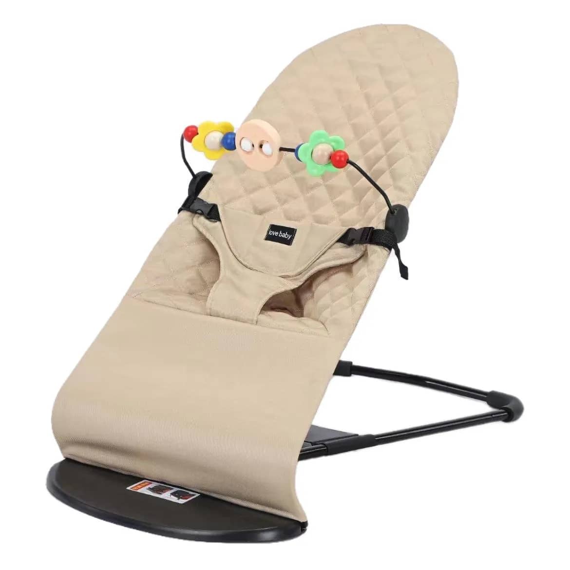 Luhatse Manuale Qetësuese për Foshnjë – Newborn Baby Soothing Chair për Relaksim dhe Gjumi, E Kremt