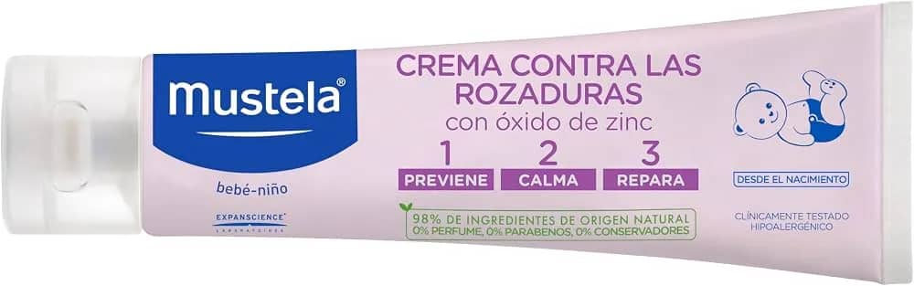 Krem kundër skuqjeve nga pelena Mustela Baby Diaper Change 123, 150ml