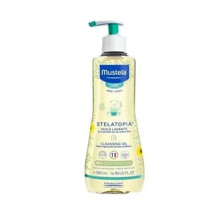 Vaj për bebe Mustela Stelatopia Cleansing Oil Anti-Itching, 500ml