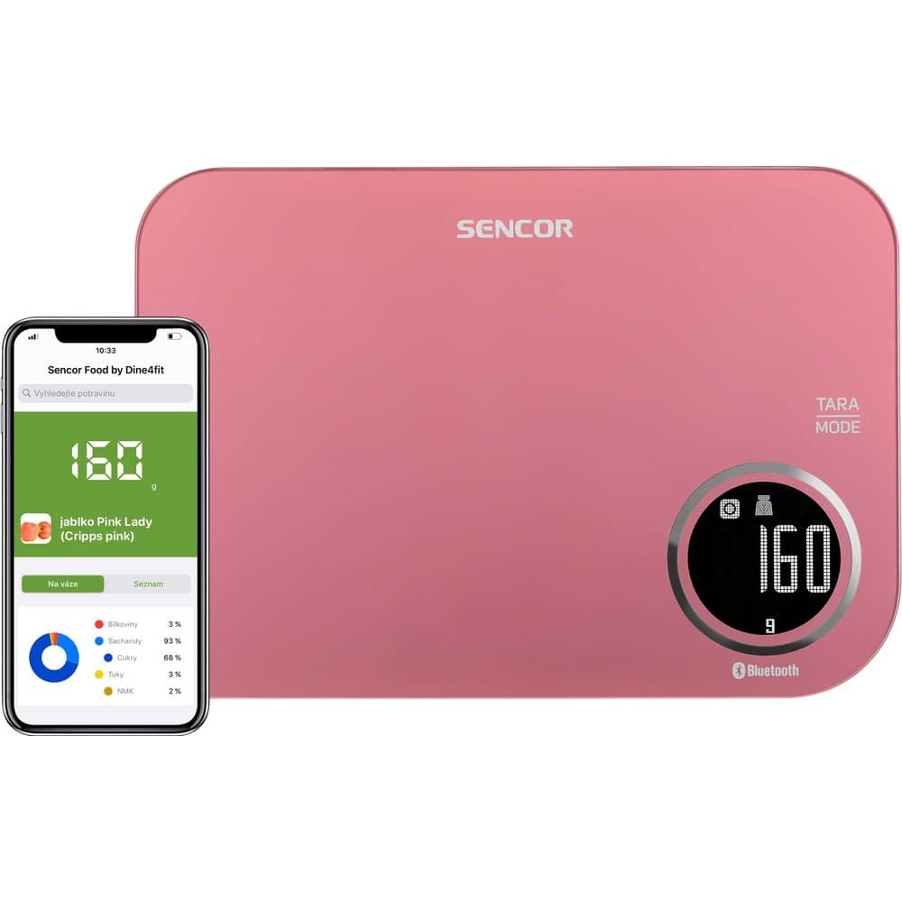 Peshore kuzhine inteligjente me Bluetooth Sencor SKS 7074RD