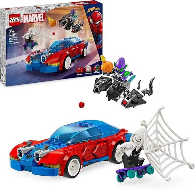 Lego Marvel 76279 - Makina Garuese e Spider-Man & Venom Green Goblin