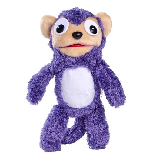 ScreamerZ Monkey Madness – Lodër Interaktive prej Pelushi 30 cm