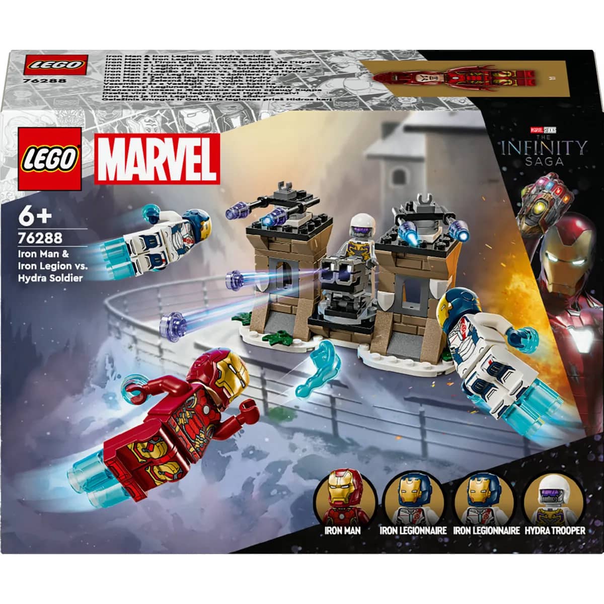 LEGO Marvel – Iron Man & Iron Legion kundër Ushtarit të Hydra 76288
