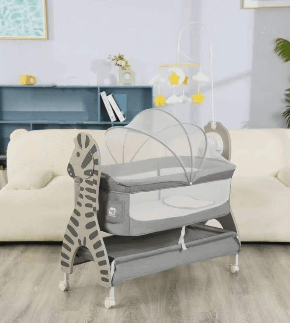 Shtrat elektrik për bebe Cool Baby A8-4 – me print Zebra, E kaftë