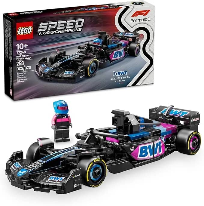 LEGO Speed BWT Alpine F1® Team A524 Race Car 77248