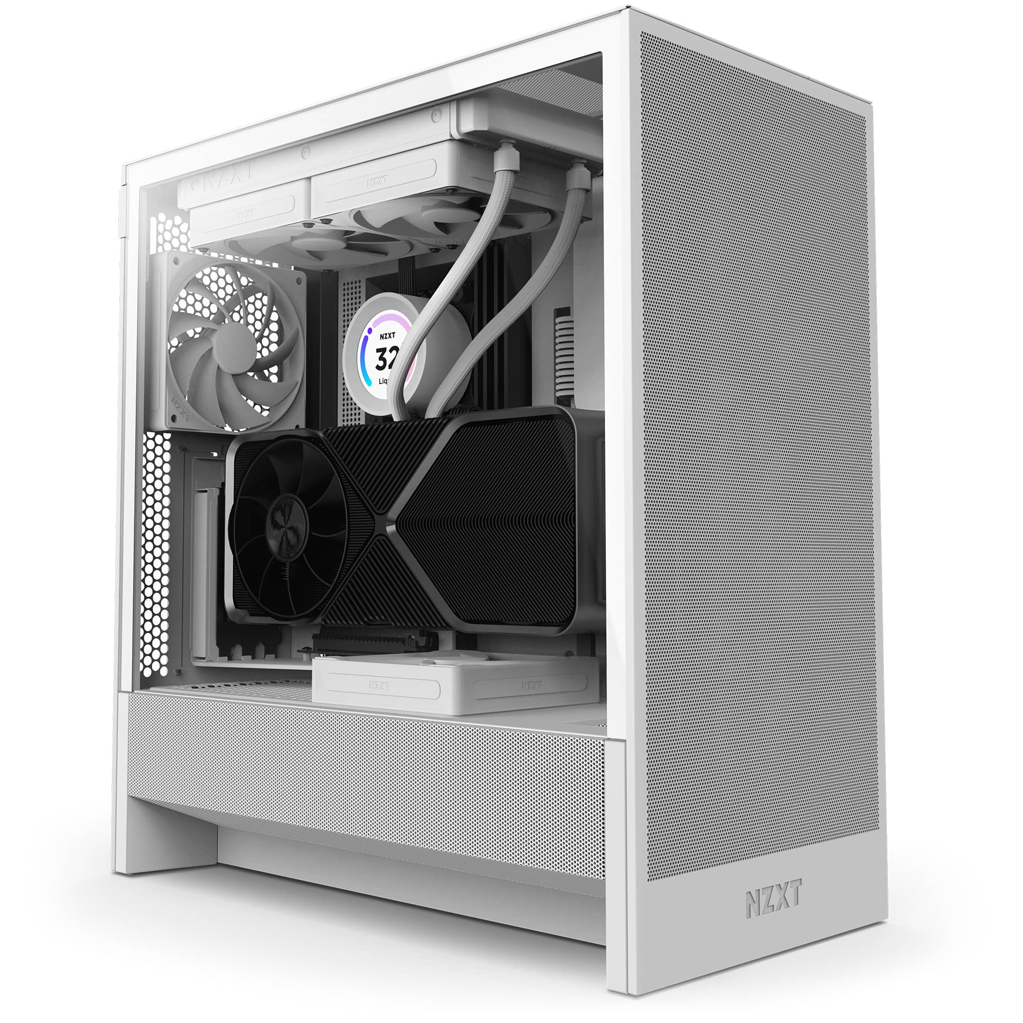 Kasë NZXT H5 Flow - E bardhë