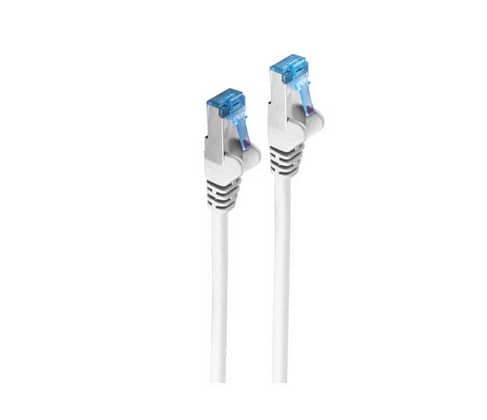 ShiverPeaks Patch cable CAT6a RJ45 S/FTP PiMF 1m White