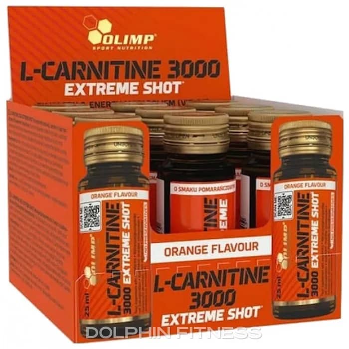 L-Carnitine 3000 Extreme Shot- 9 x 25 ml (orange)
