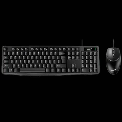 Set Tastierë dhe maus GENIUS KM-170 - USB, e zezë