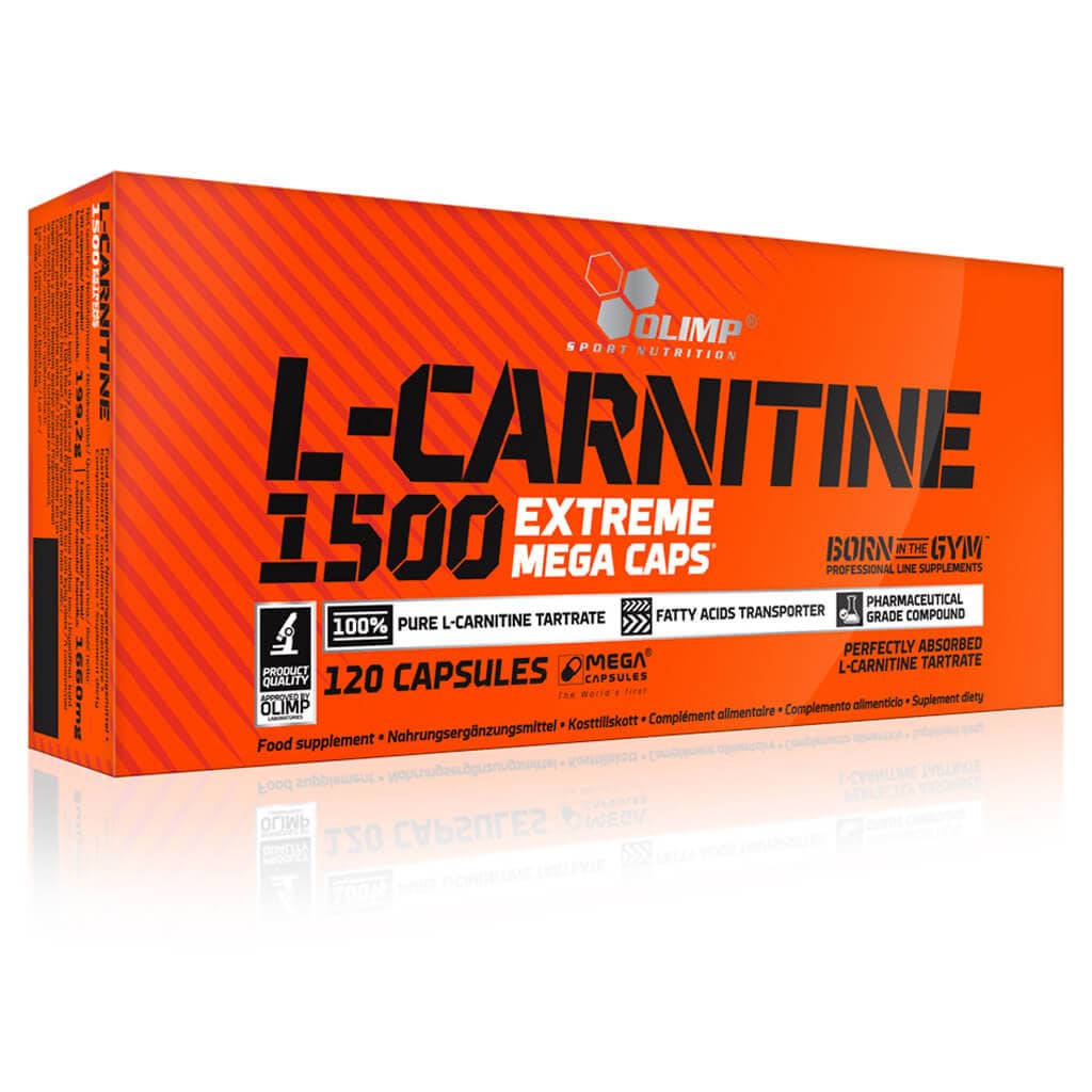 L-Carnitine 1500 Extreme Mega Caps® (120 caps.)