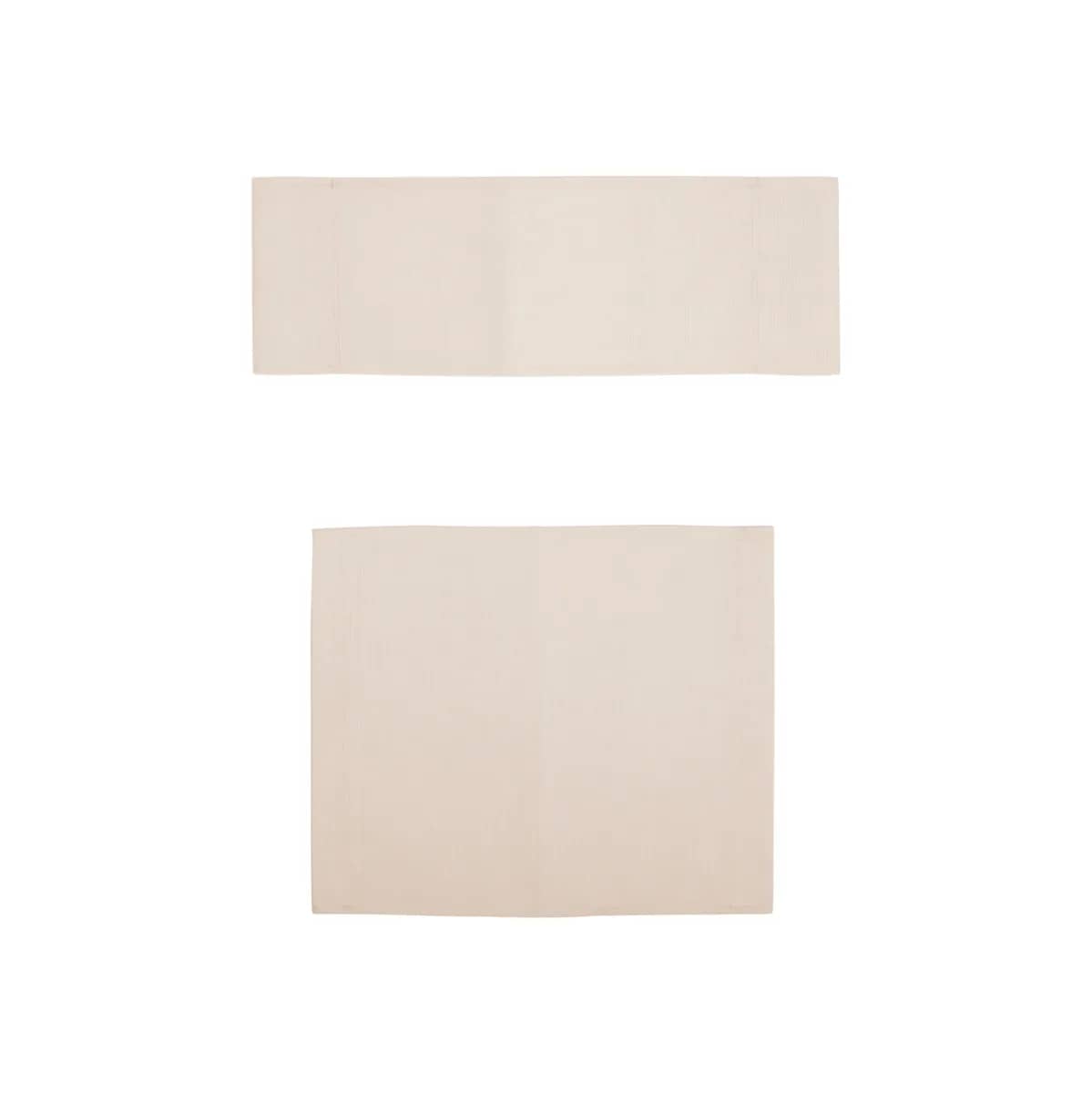 Replacement pillow divided for armchair director's Naxos Cream HM11252.60 45,5x38 & 55,5x19