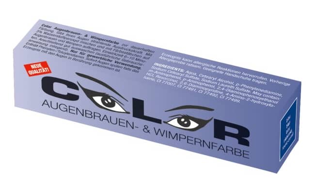 Comair Eyebrow and eyelash color, blue, 15 ml