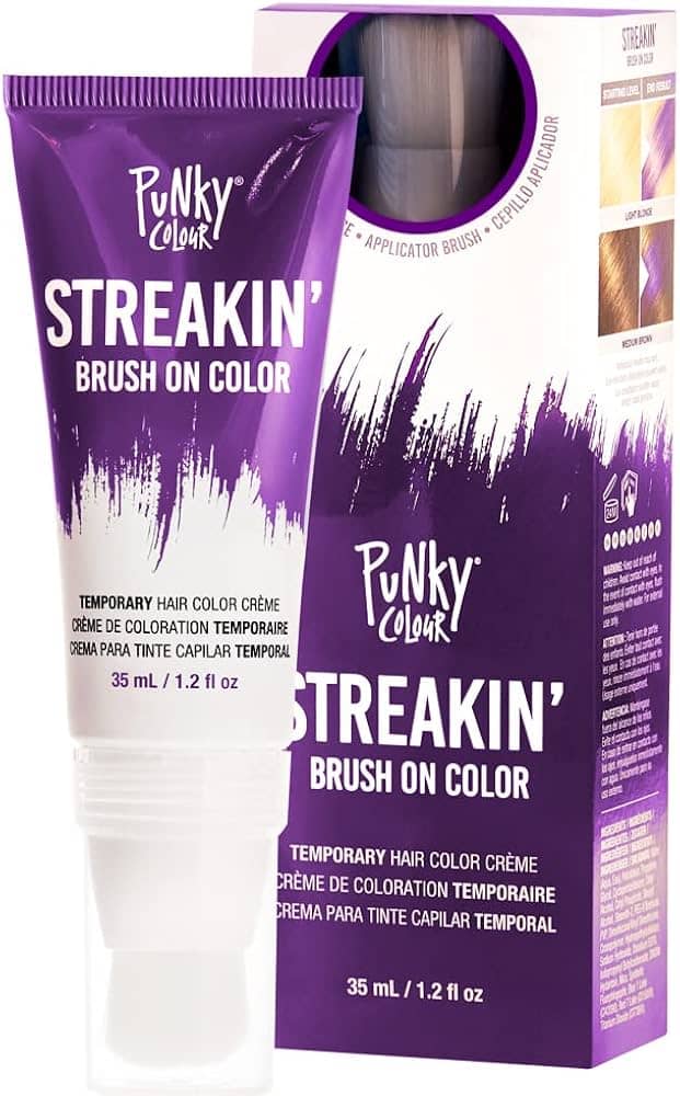Punky Colour Streakin' Brush on Color Orchid,1.2 fl oz