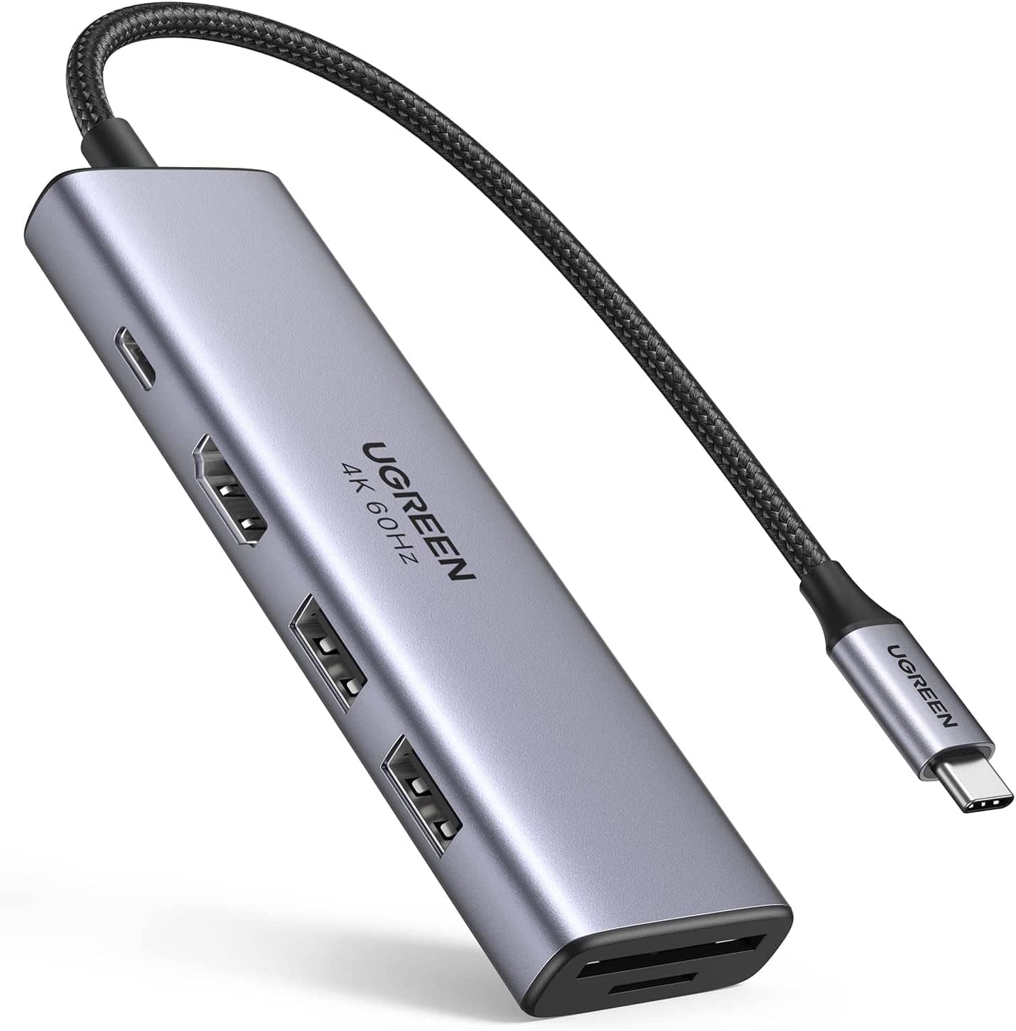 Promo Shtator UGREEN USB TYPE C TO HDMI + USB 3.0*3 + PD POWER CONVERTER
