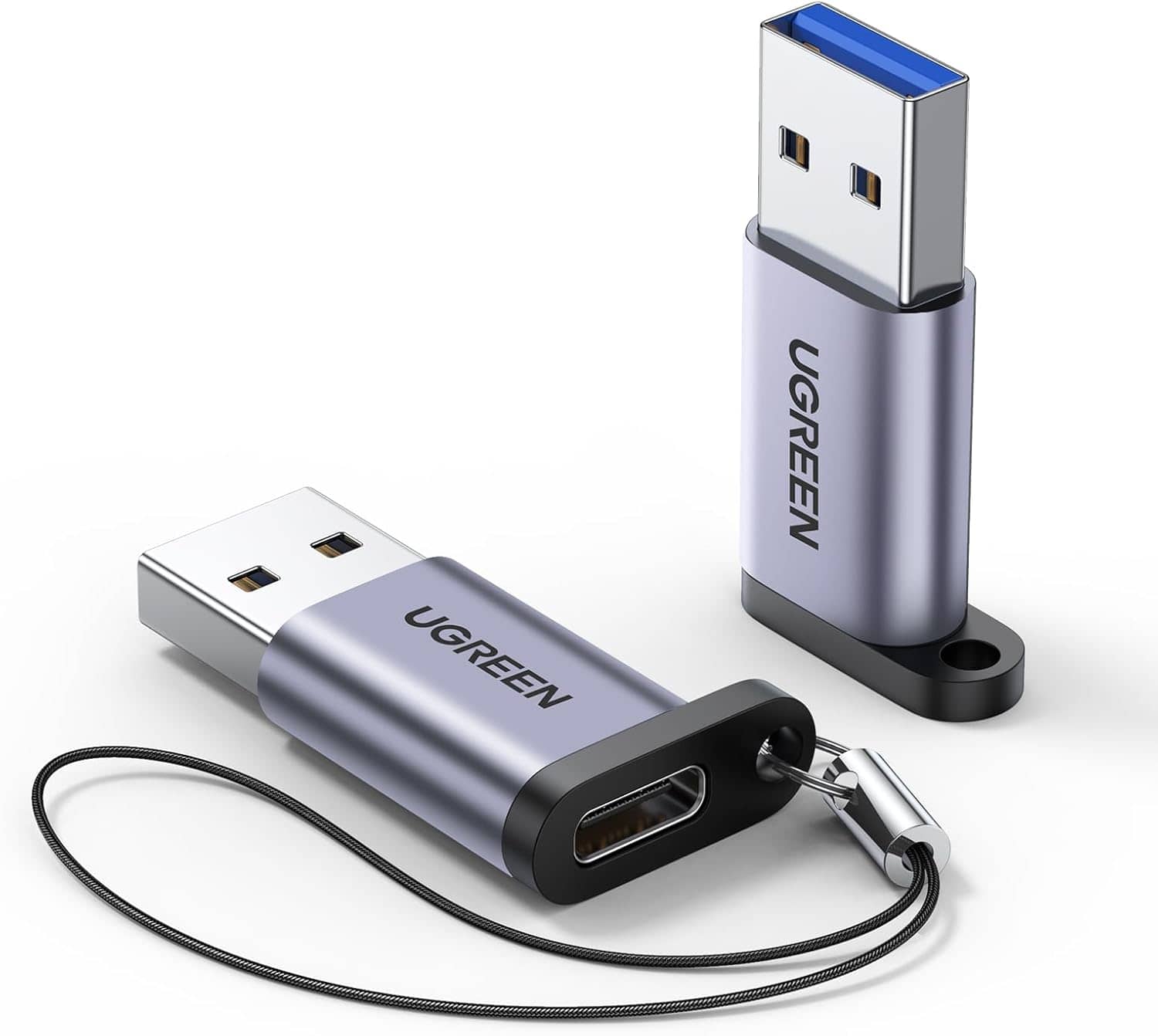 UGREEN USB-C to 2× USB 3.1+2×USB-C Adapter 10G