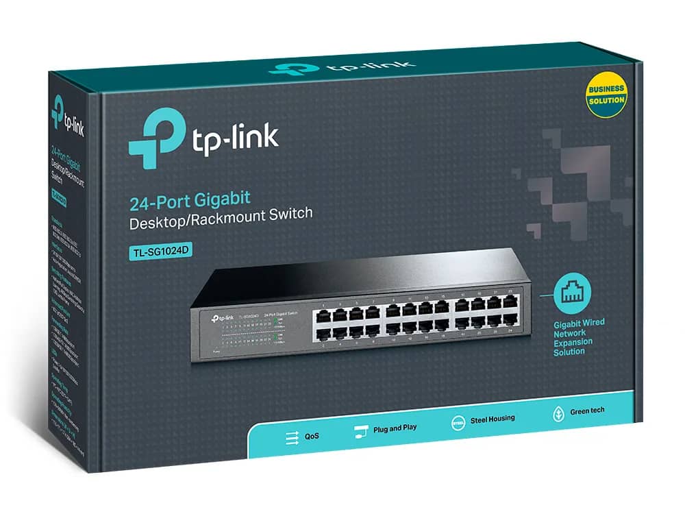SWITCH TP-LINK TL-SG1024D 24-port Gigabit