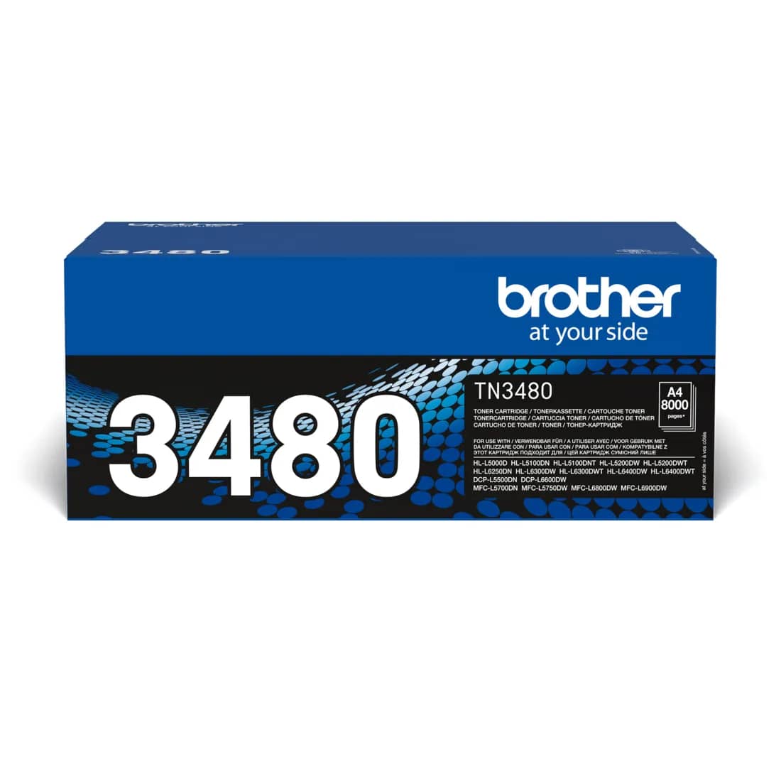 TONER OEM BROTHER TN3480P 8000