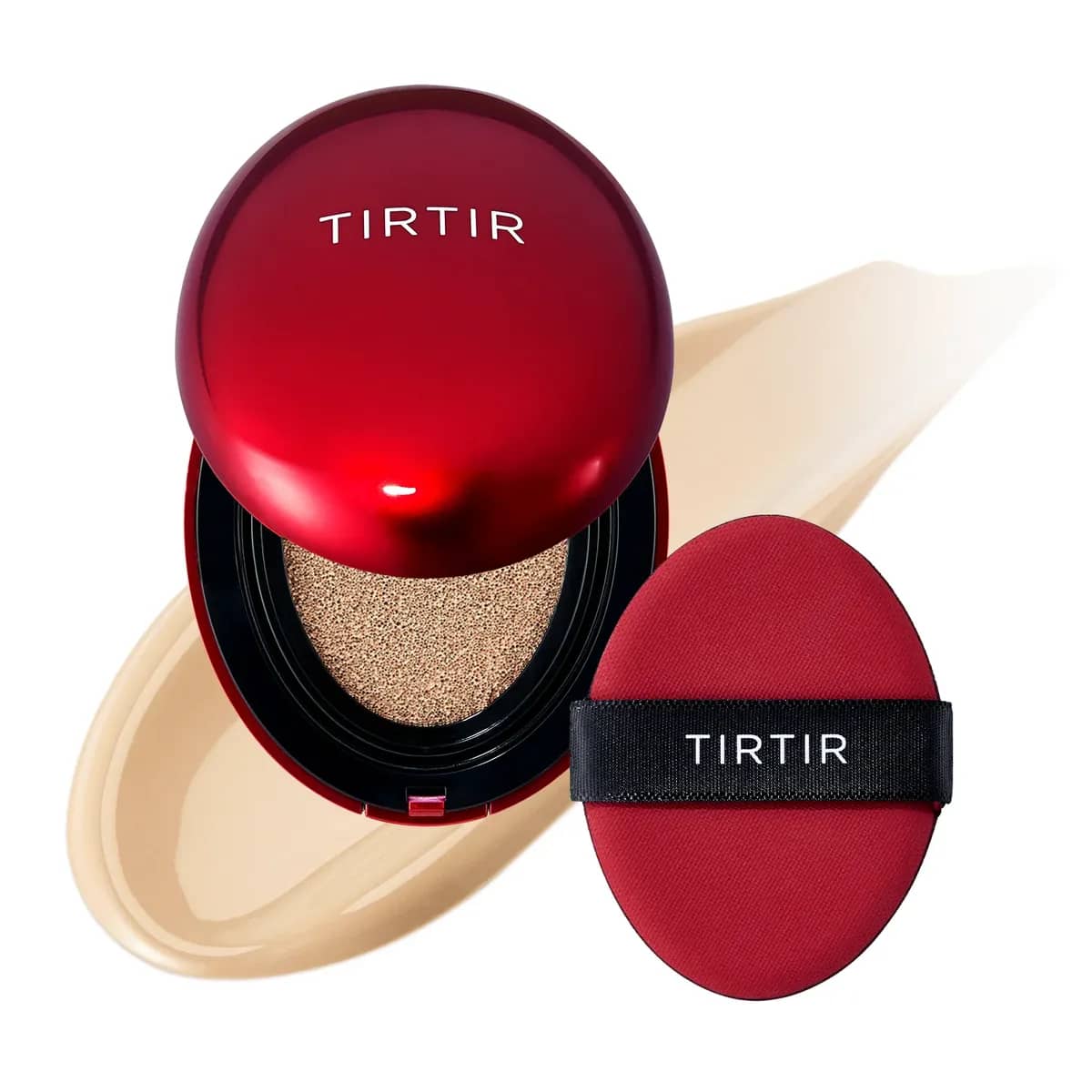 Tirtir Mask Fit Red Cushion Long-Lasting Foundation In Cushion 17n Vanilla 18g