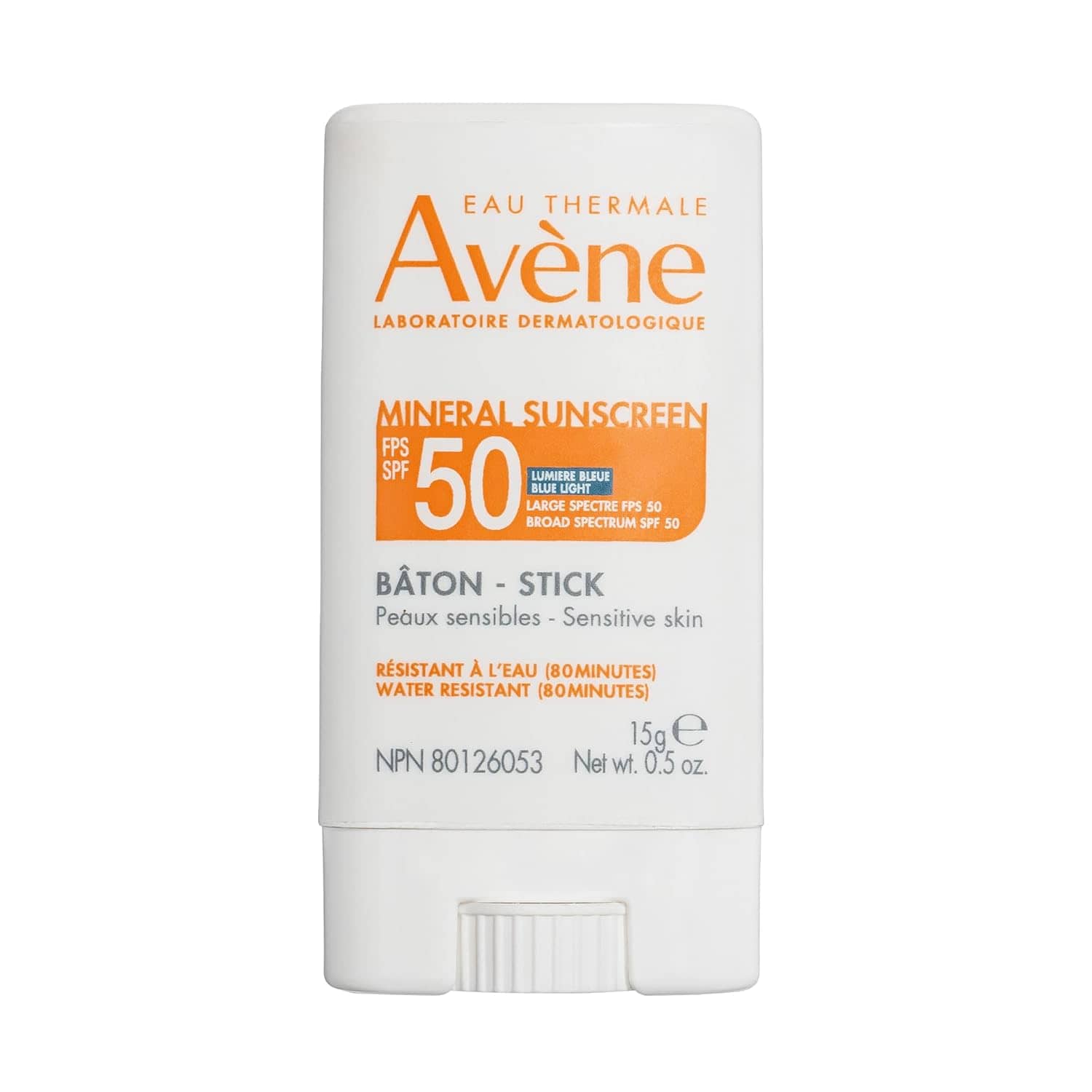 Avene Spf 50+ Stick Zones Sensibles 8 Ml
