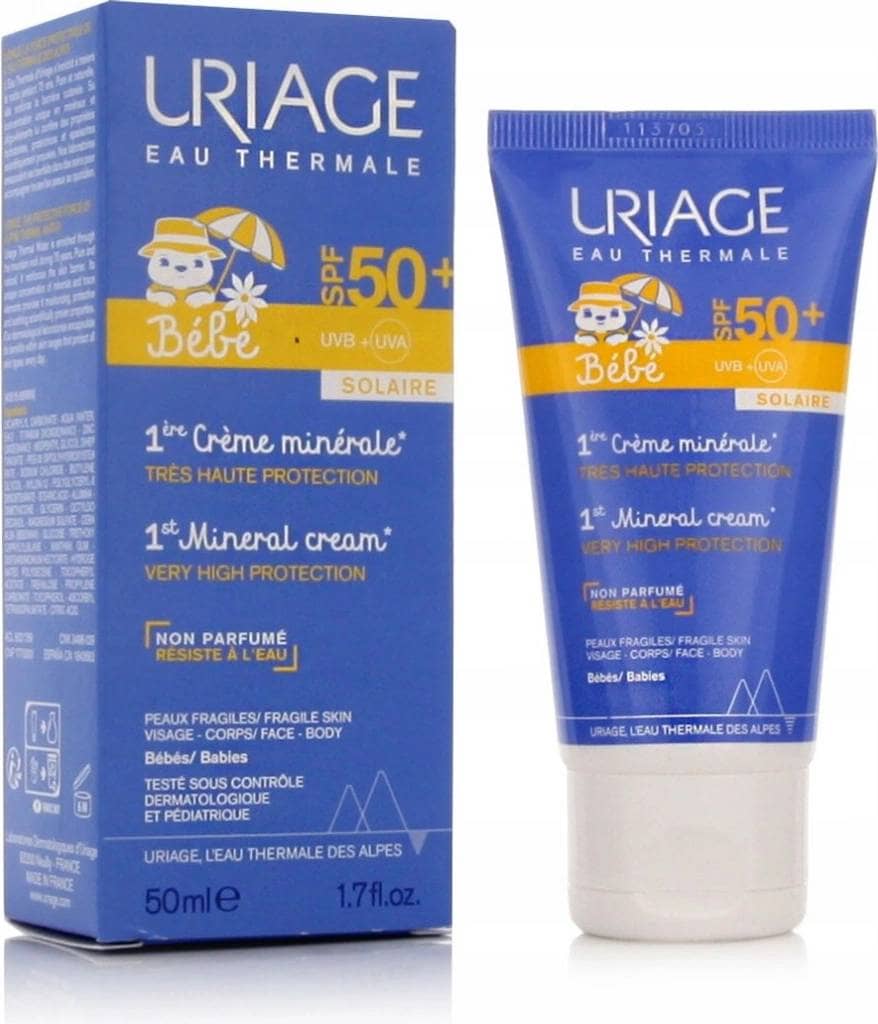 Uriage Bébé 1st Mineral Cream SPF 50+ 50 ml