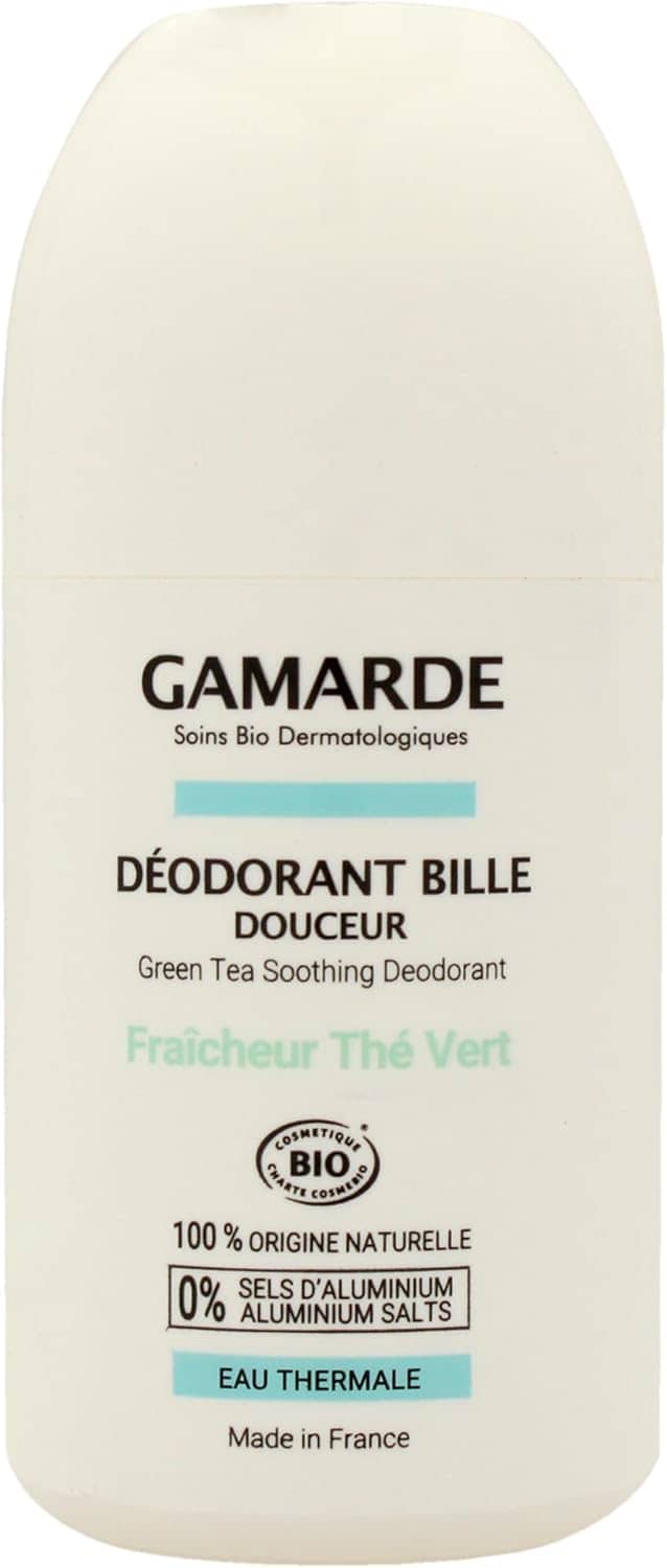 Gamarde Organic Roll-on Fresh Green Tea 50ml