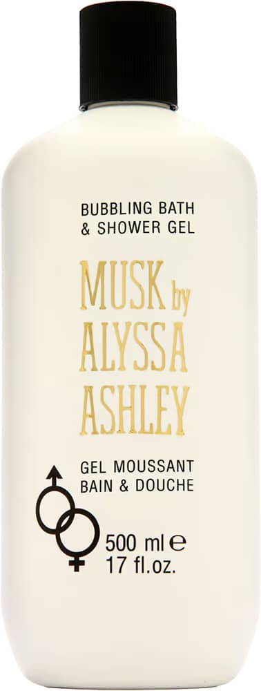 Alyssa Ashley Musk Bubbling Bath & Shower Gel 500 ml