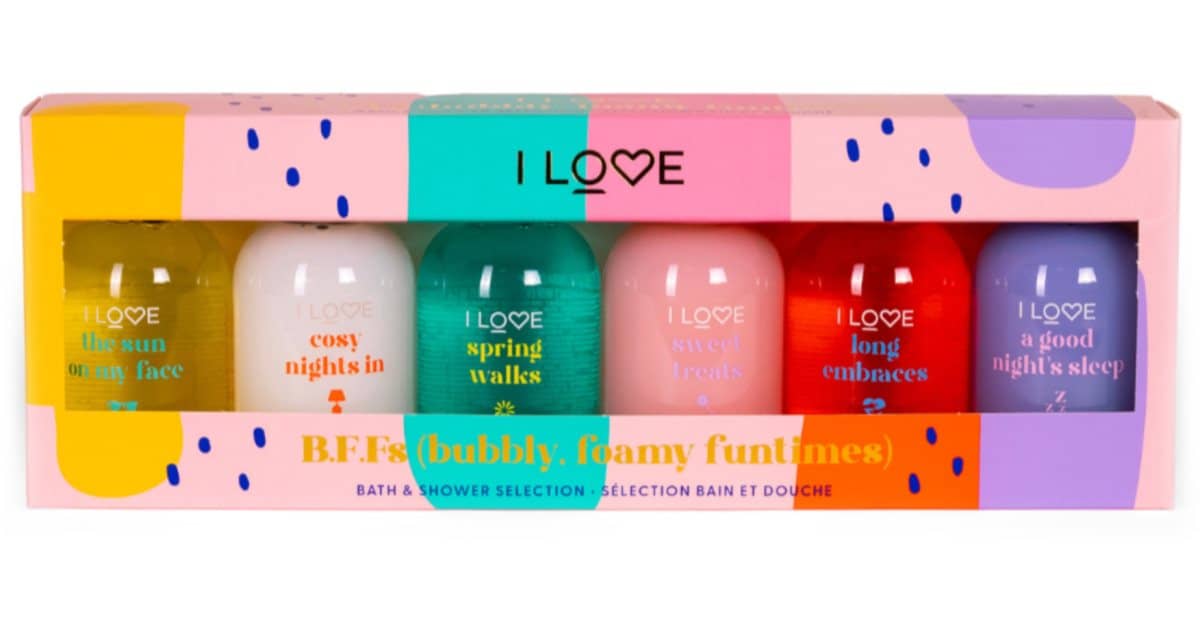Bubbly Foamy Funtimes Set I Love: Long Embraces