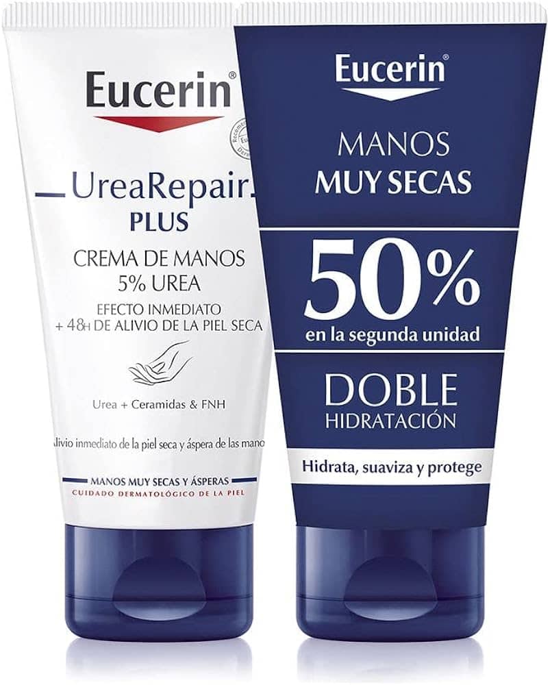 Eucerin UreaRepair Plus 5% Urea Hand Cream Lote 2 x 75 ml