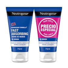 Neutrogena cr manos rapida absor 2x75ml