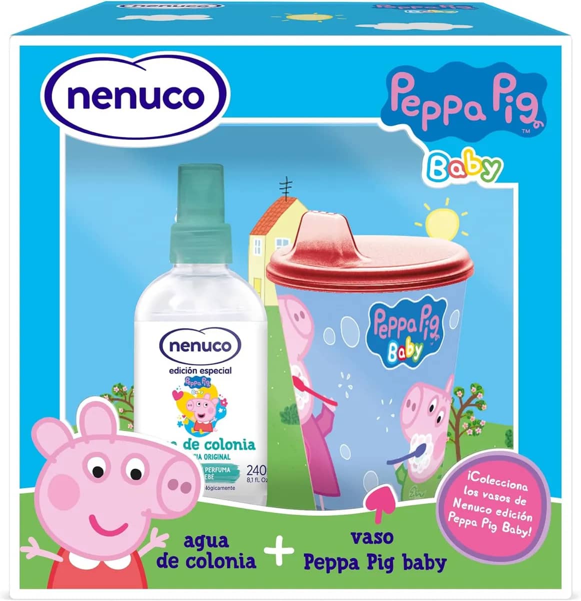 Parfum Nenuco Peppa Pig Eau de Cologne + Vasë Baby