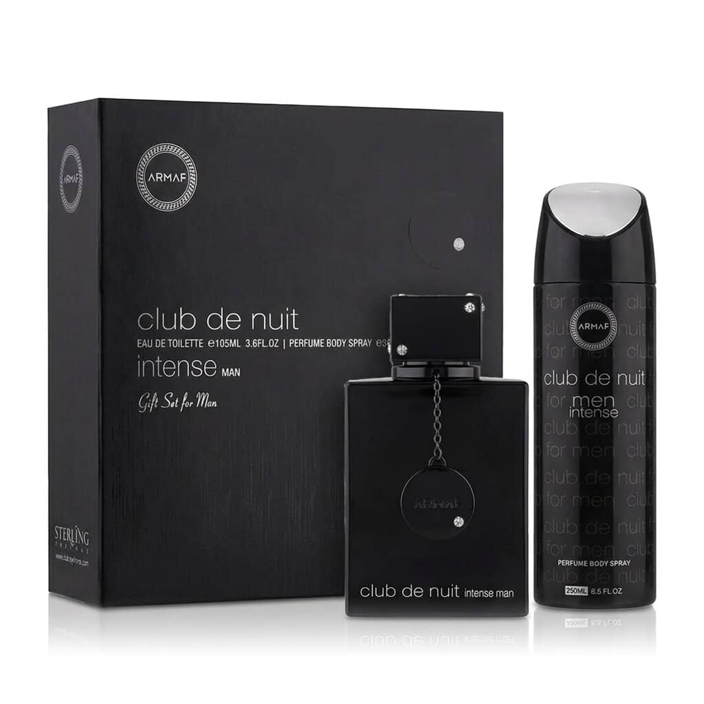 Parfum Armaf Club De Nuit Intense Geschenkset Eau de Toilette 105 ml + Body Spray 200 ml