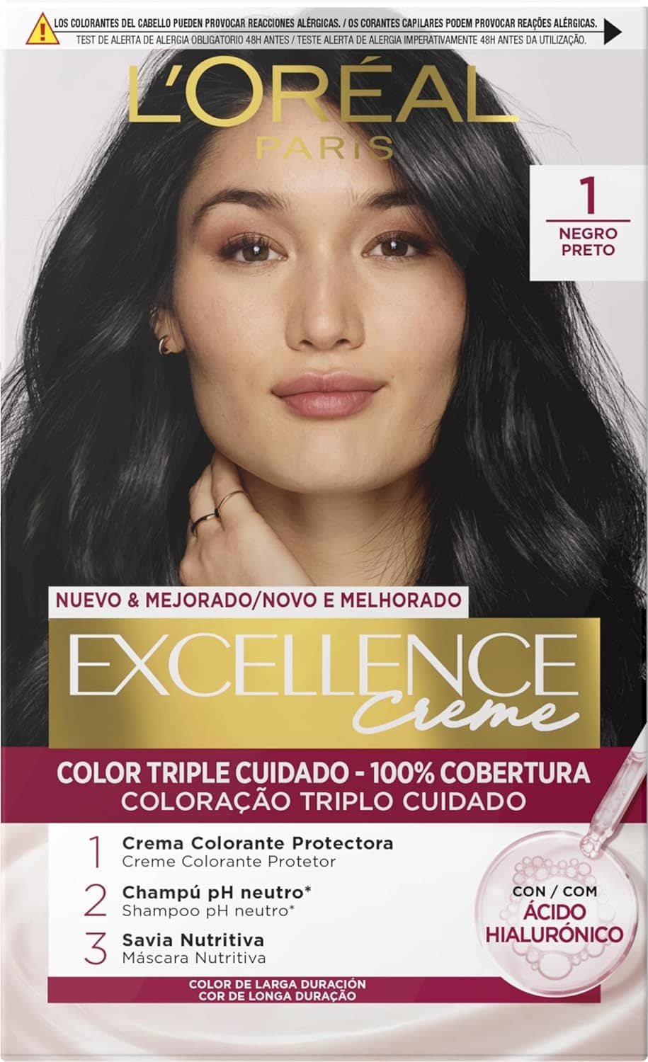 EXCELLENCE Creme tinte #1 negro