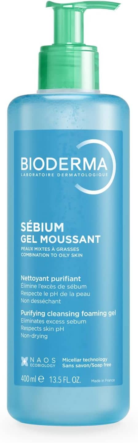 Bioderma Sebium Gel Moussant Nettoyant Purifiant 500ml