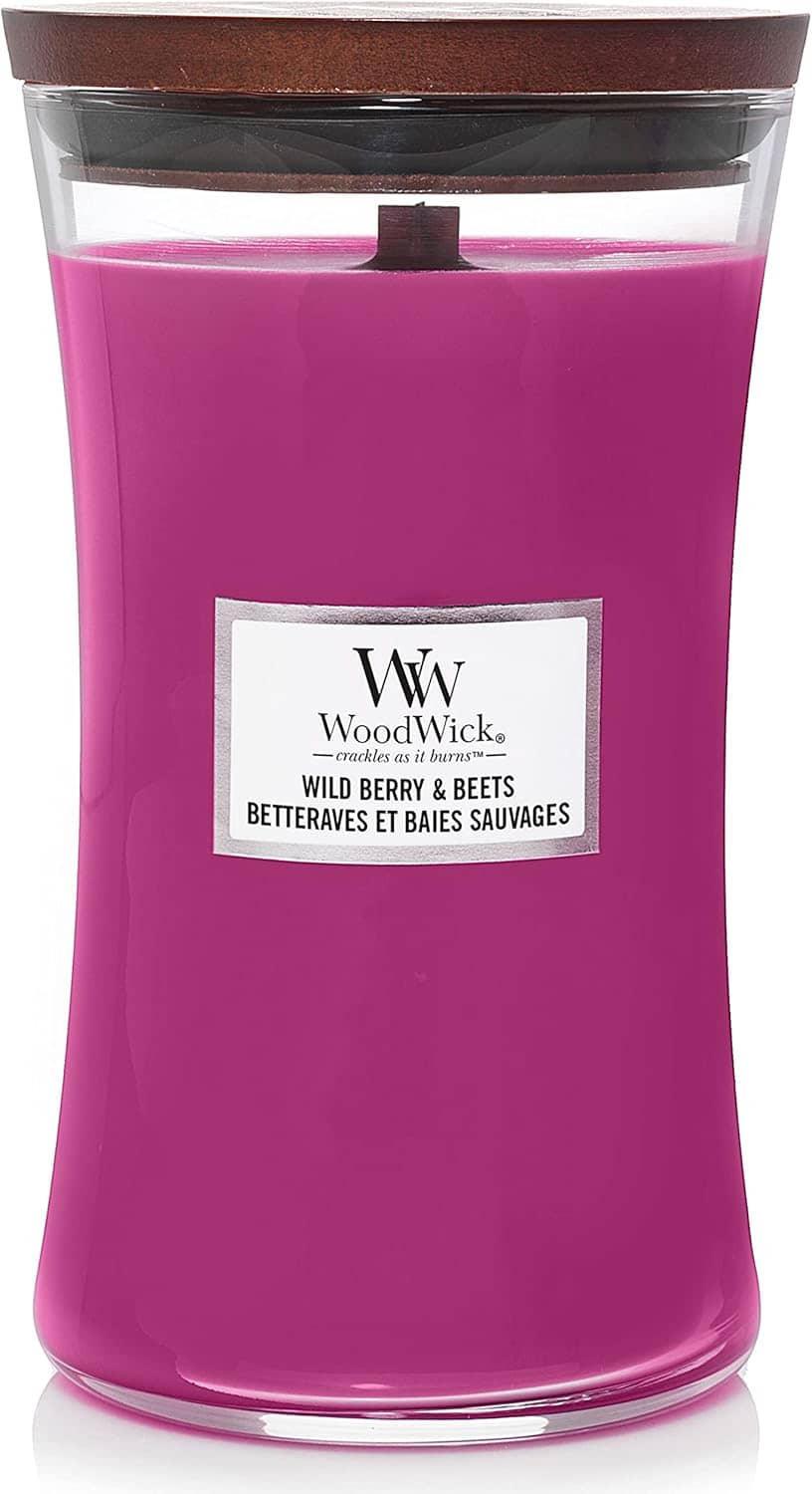 WoodWick Large Hourglass Candles Scented Candle Wild Berry & Beets 609