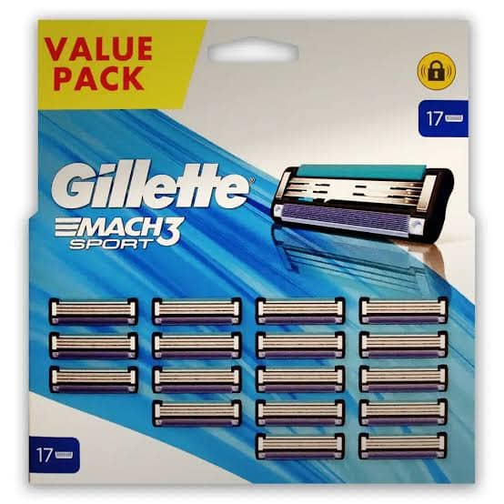 Gillette Mach3 17 copë