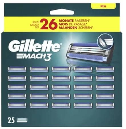 Gillette Mach 3 25 copë