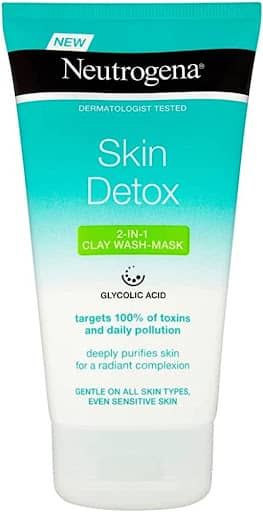 Maskë për fytyrë Neutrogena Skin Detox Clay Mask 2in1, 150 ml