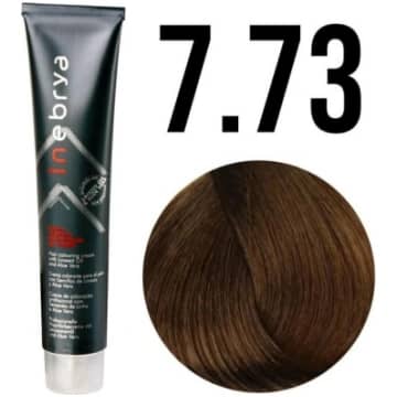 Ngjyrë për flokë Inebrya 7/73, kafe e artë, 100 ml