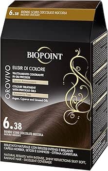 Ngjyrë për flokë Biopoint Orovivo, 6.38, bionde, 100 ml