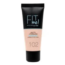 Krem pudër Maybelline Fit Me Matte+Poreless, no.102, 30ml