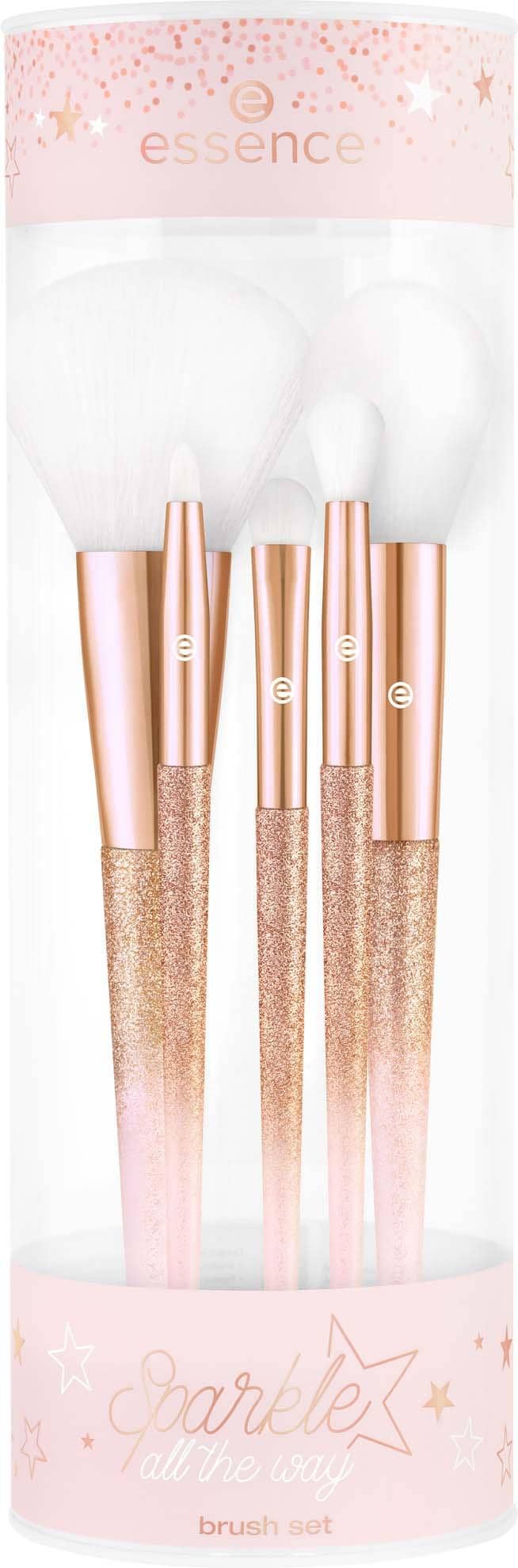Set brusha për grim Essence Sparkle all the way, 5 brusha