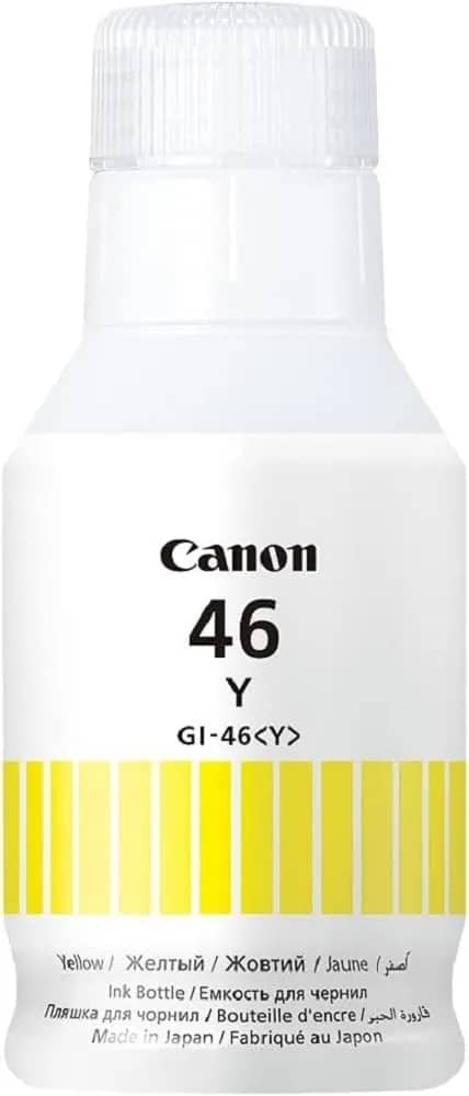 CANON Yellow Ink Bottle for GX6040 and GX7040 | INK GI-46 Y