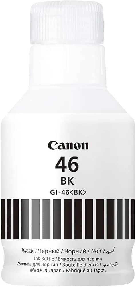 CANON Black Ink Bottle for GX6040 and GX7040 | INK GI-46 PGBK