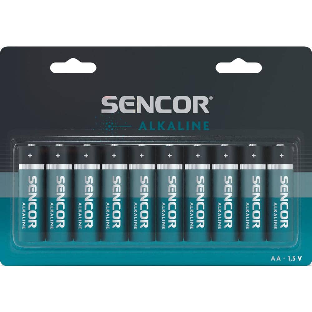 Bateri Sencor SBA LR6 10BP AA Alk, 10 copë