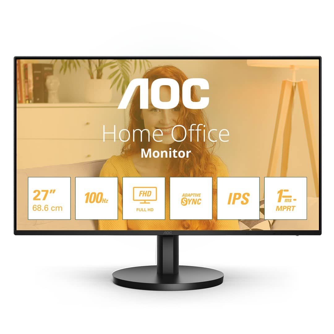 Promo Shtator AOC 27B3HA2 | B3 Series LED monitor 27' ' 1920 x 1080 Full HD (1080p) 100 Hz IPS 250