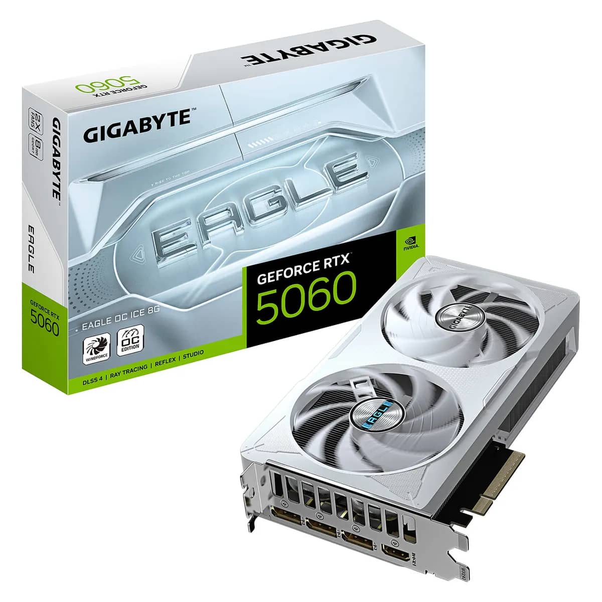 Gigabyte RTX 5060 EAGLE OC ICE 8G 8GB GDDR7 - graphics card