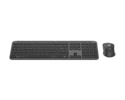 Logitech Signature Slim MK950 for Business – Set tastierë dhe maus pa tela, DE, grafit