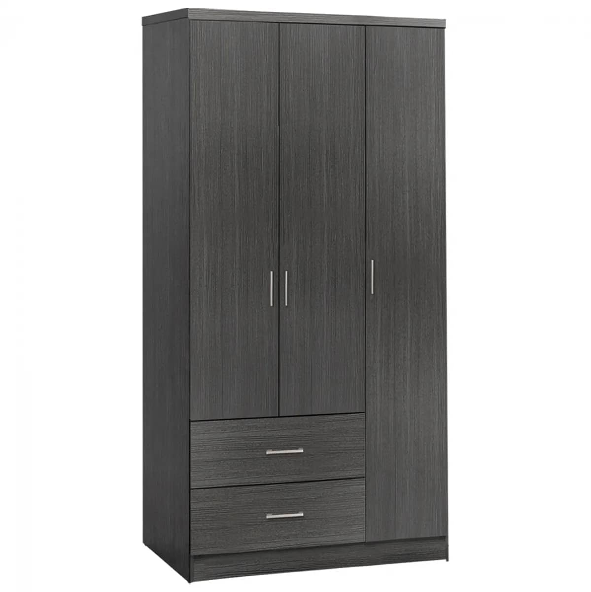 Dollap me 3 dyer dhe 2 sirtarë HM340.01 Zebrano 89x42,5x181 cm